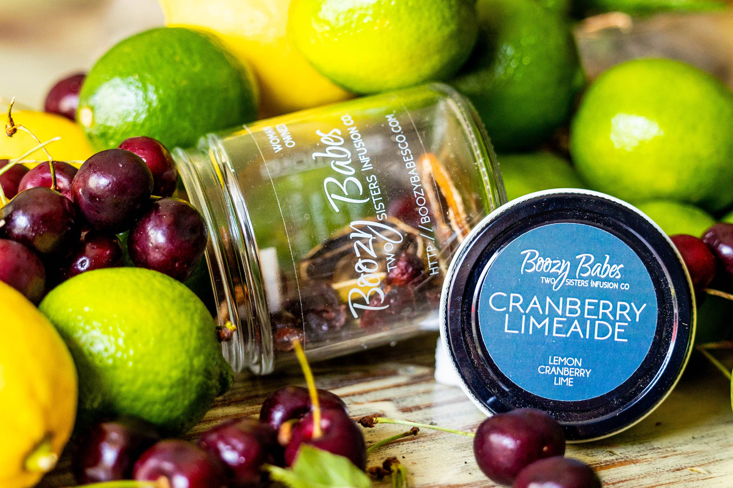 Boozy Babes Two Sisters Infusion Co - Cranberry Limeaide