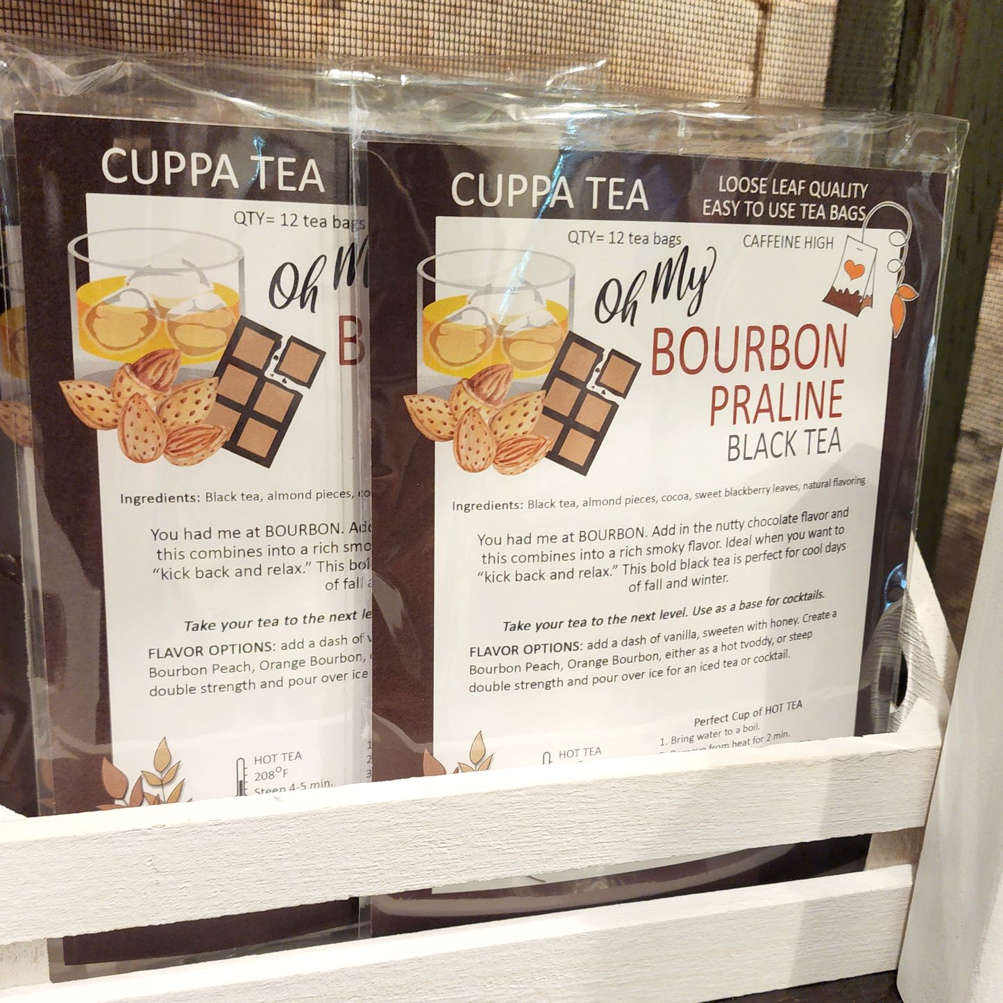 Bourbon Praline Black  - CUPPA Tea