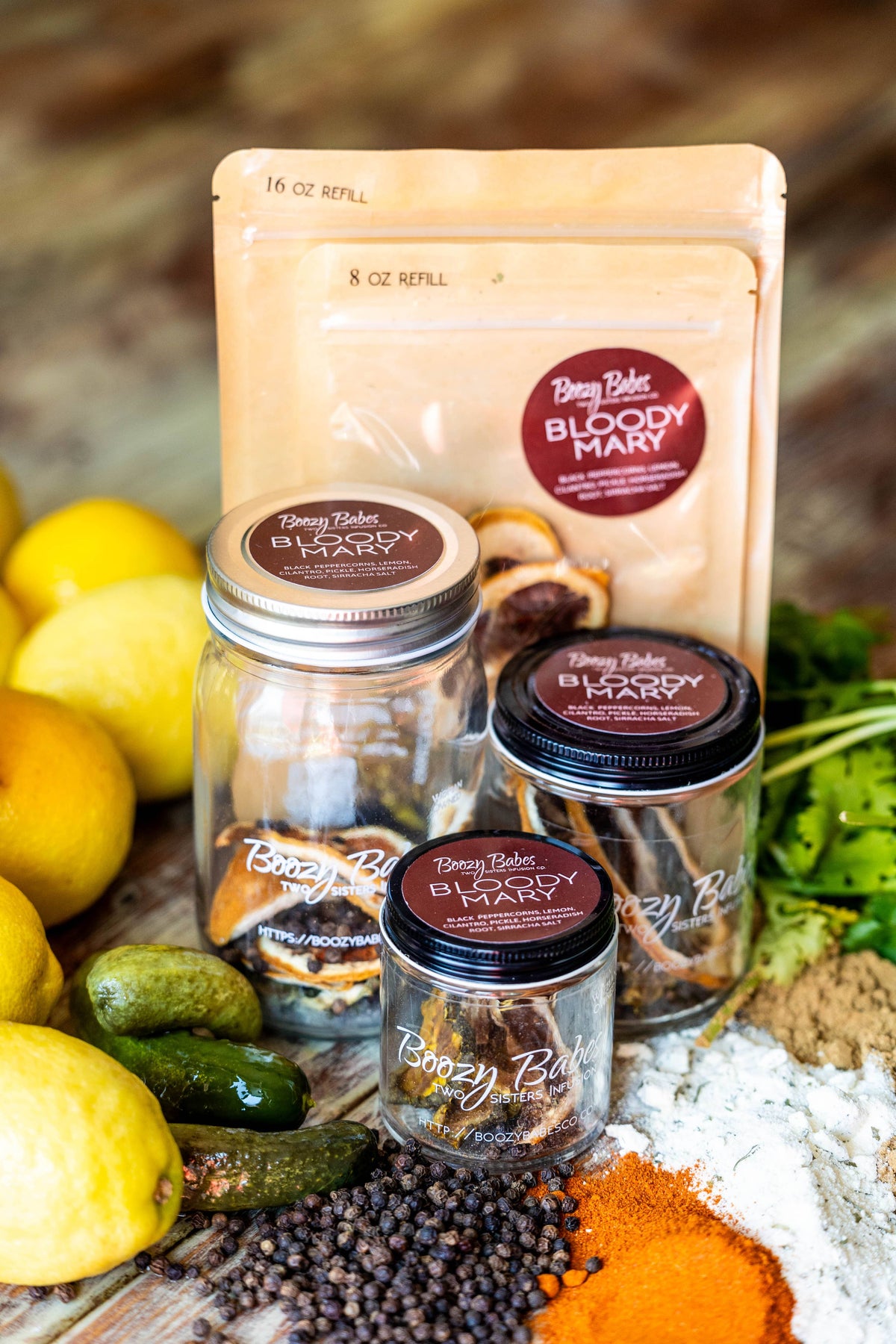 Boozy Babes Two Sisters Infusion Co - Bloody Mary