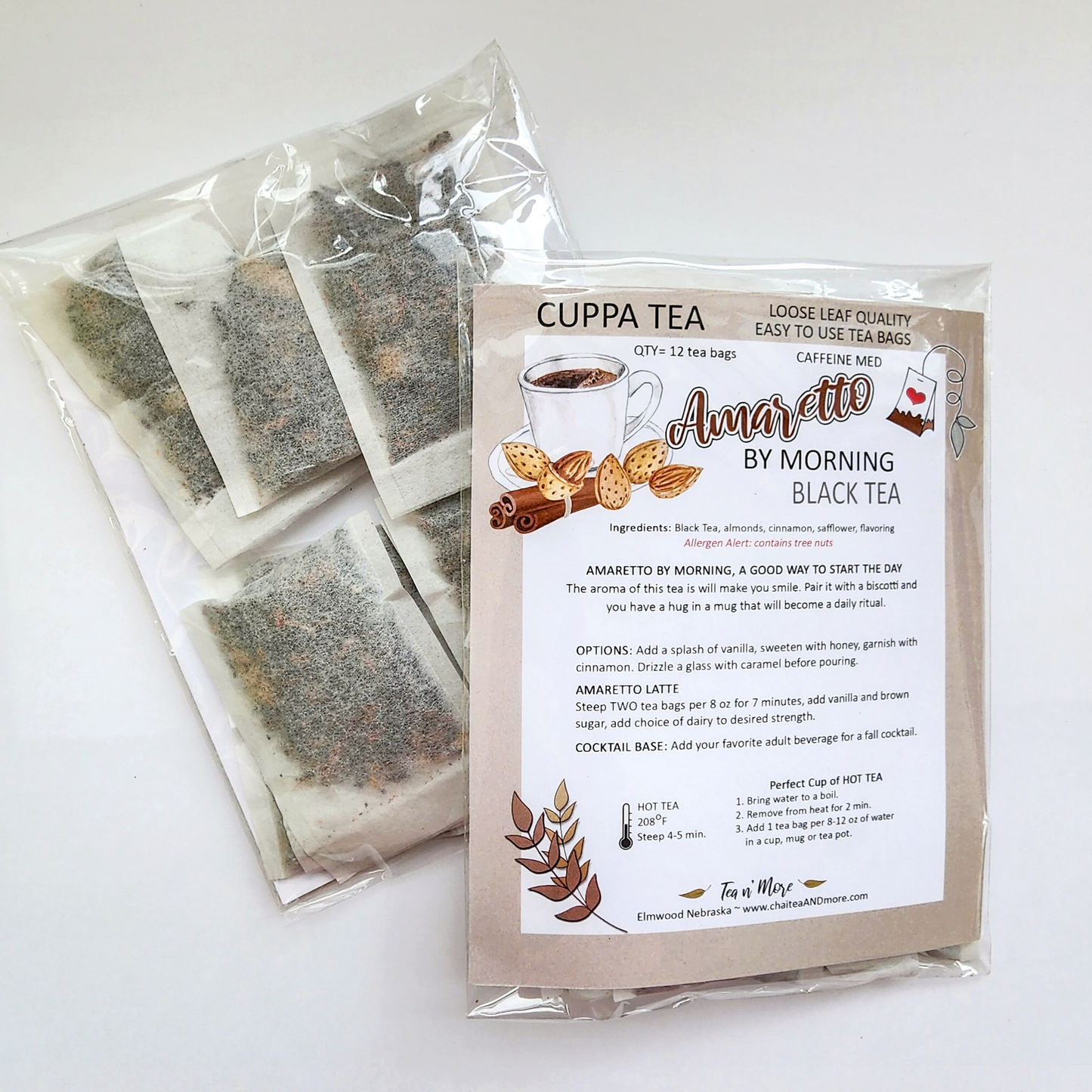 Tea n' More - Amaretto By Morning - CUPPA Tea