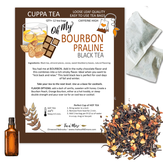 Bourbon Praline Black  - CUPPA Tea