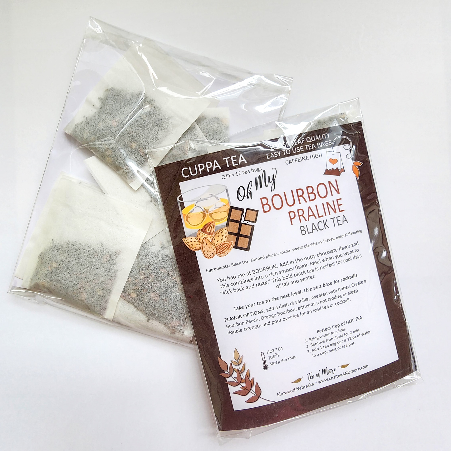 Bourbon Praline Black  - CUPPA Tea