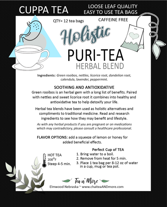 Holistic Puri-TEA CUPPA Tea