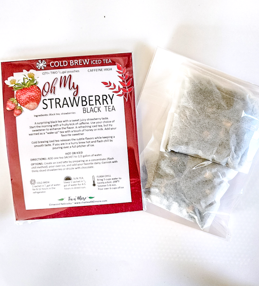 Tea n' More - Oh My Strawberry - Cold Brew Iced Tea
