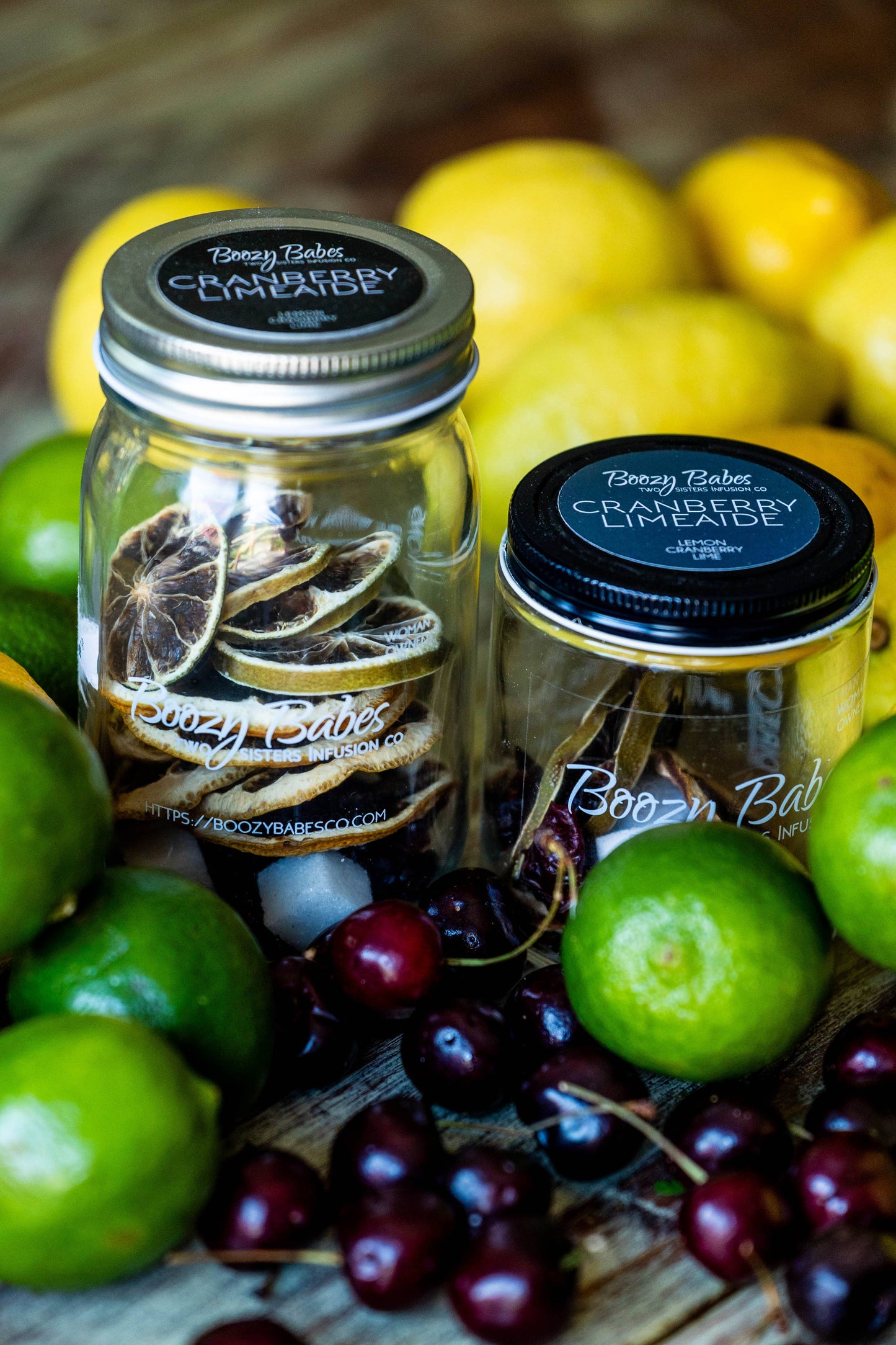 Boozy Babes Two Sisters Infusion Co - Cranberry Limeaide