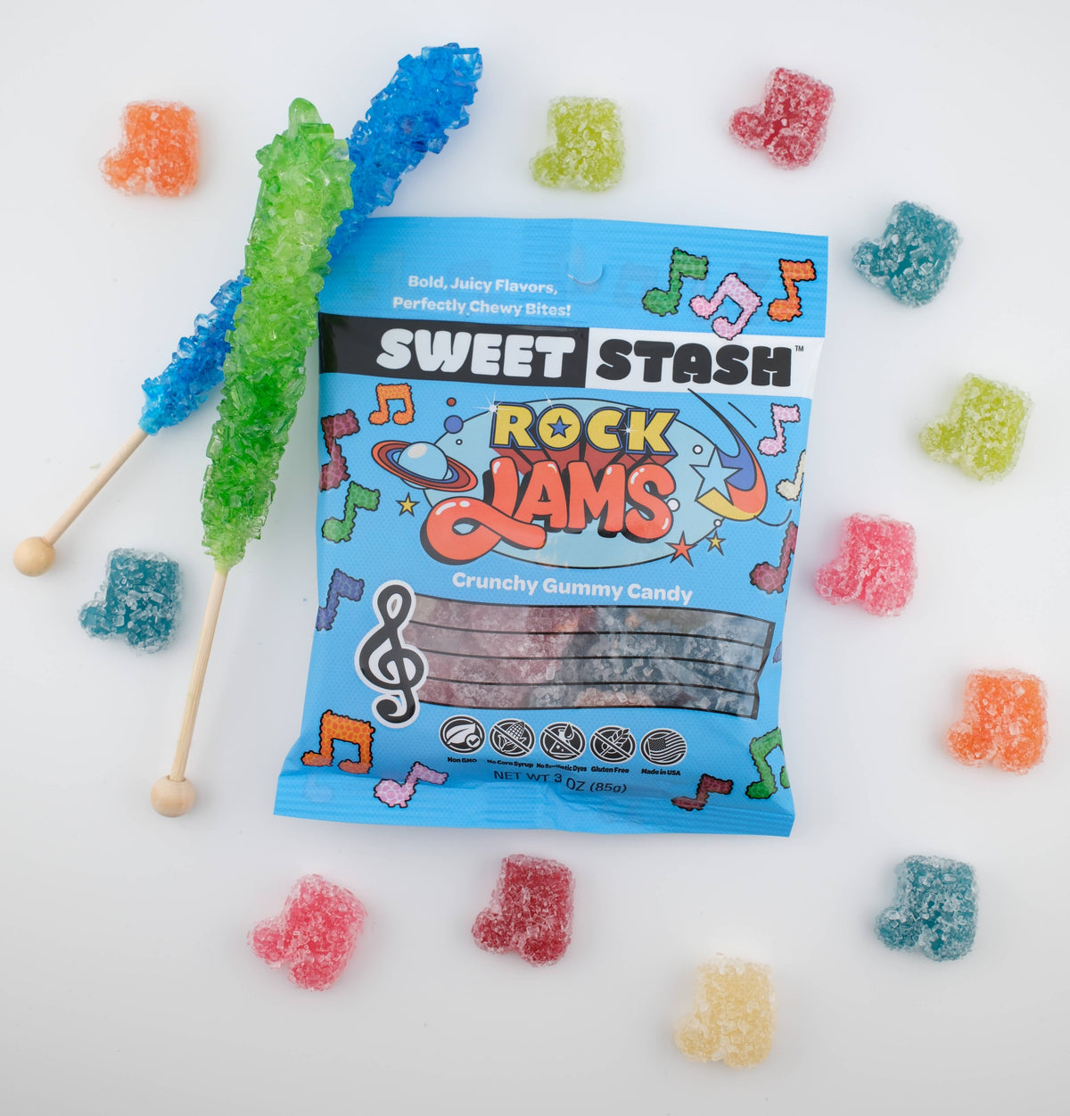 Sweet Stash - Sweet Stash Rock Jams Gummies