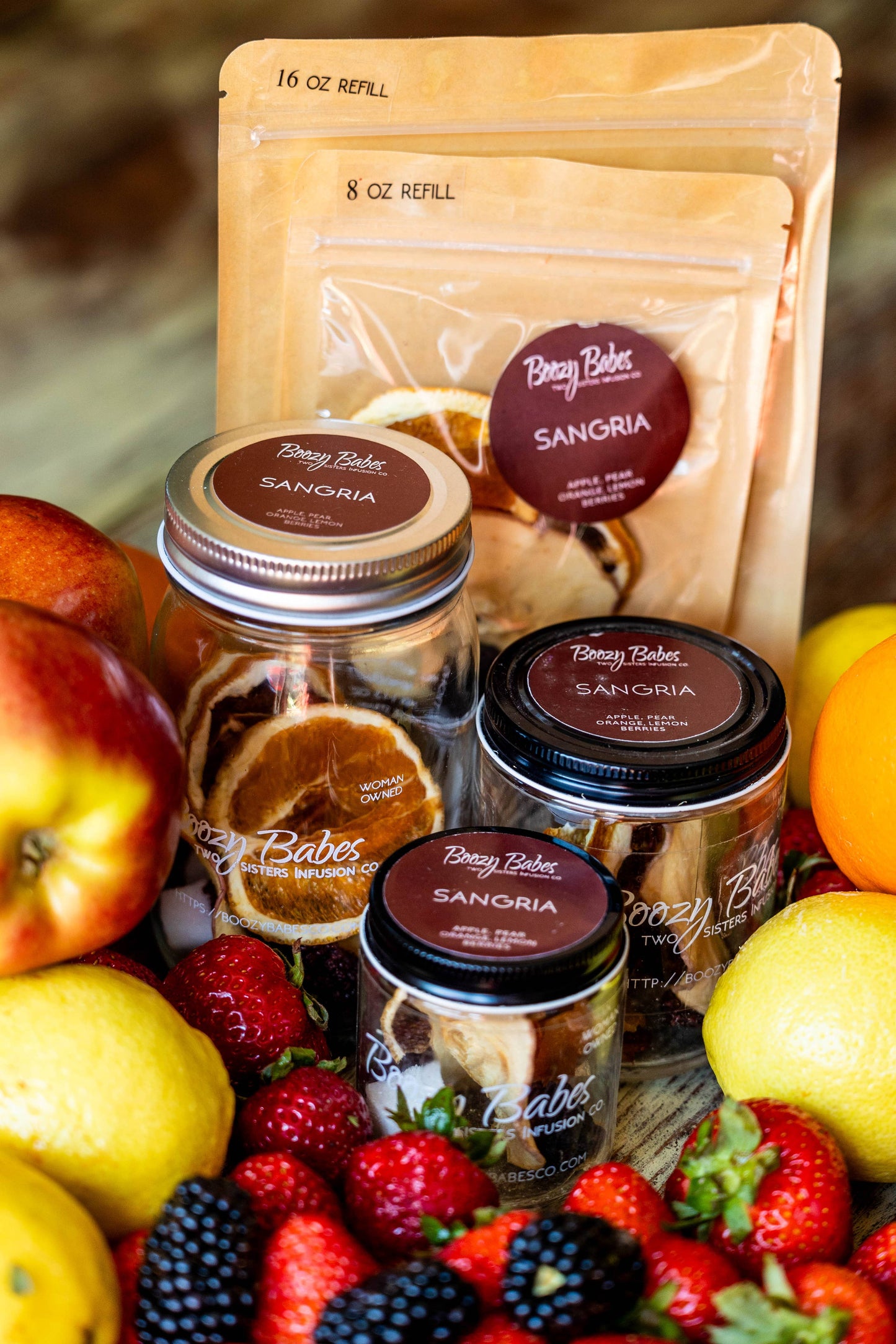 Boozy Babes Two Sisters Infusion Co - Sangria