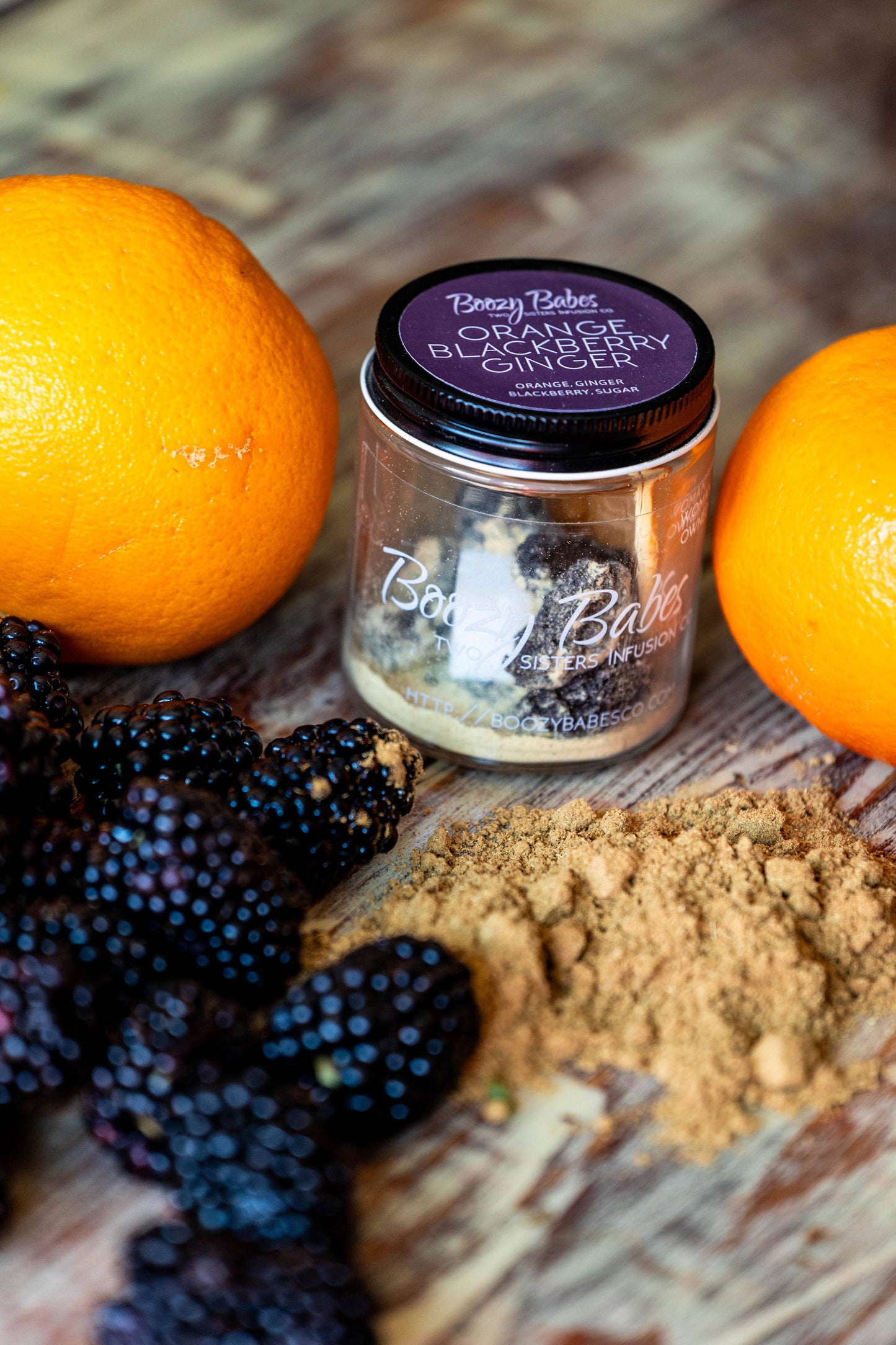 Boozy Babes Two Sisters Infusion Co - Orange, Blackberry, Ginger