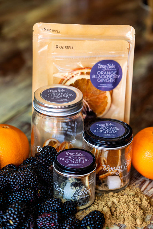 Boozy Babes Two Sisters Infusion Co - Orange, Blackberry, Ginger