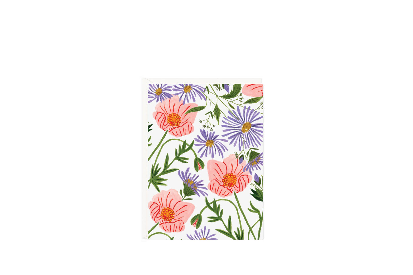 Ramona & Ruth - Poppies Mini Card
