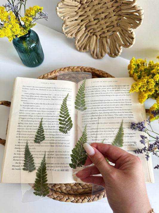 Petals & Pages by Grace - Fern bookmark