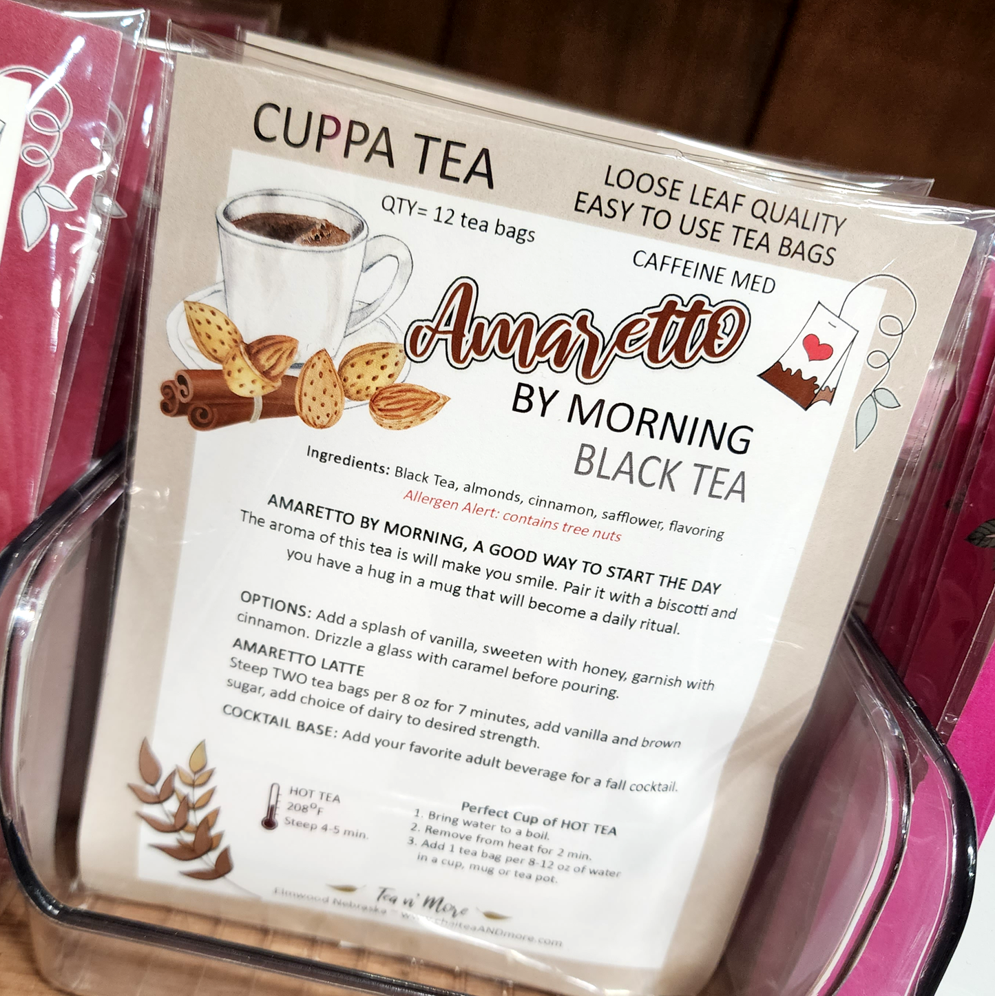 Tea n' More - Amaretto By Morning - CUPPA Tea
