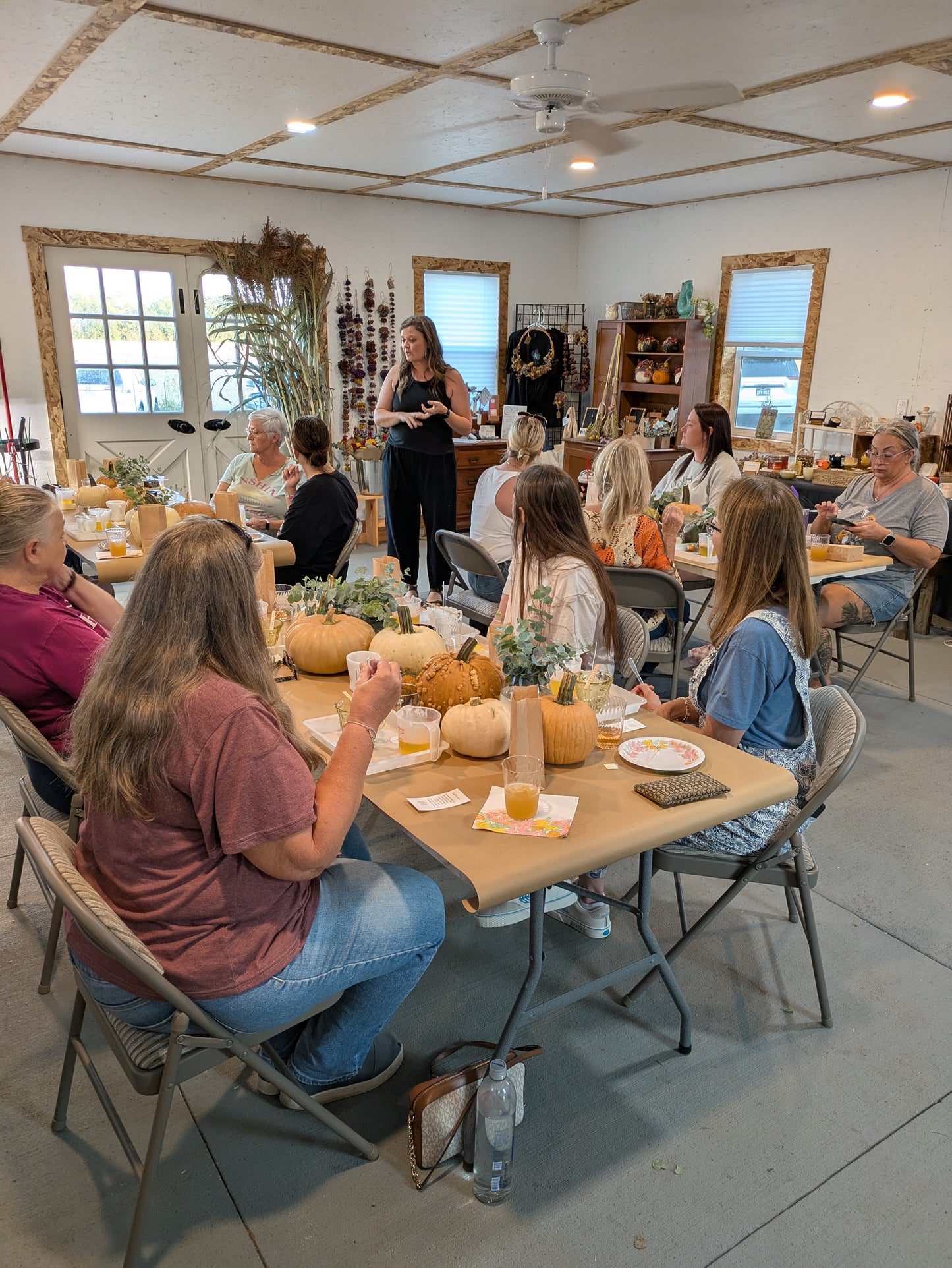 Pumpkins and Pour Workshop